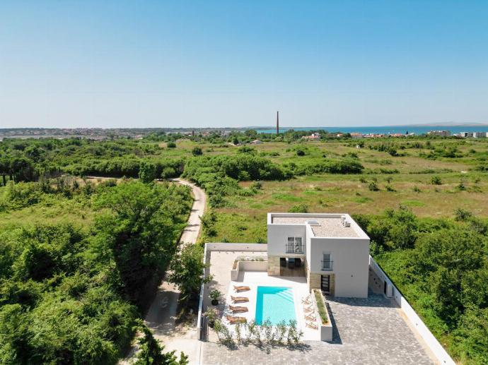 Aerial View of Villa Vesna . - Villa Vesna . (Галерея фотографий) }}