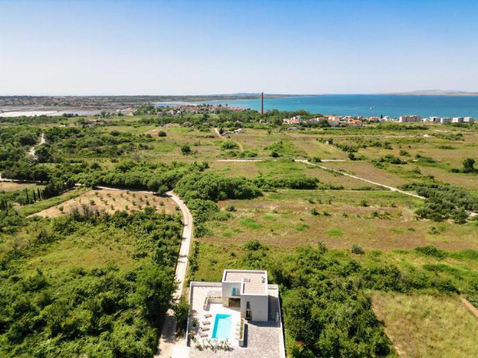 Aerial View of Villa Vesna . - Villa Vesna . (Галерея фотографий) }}