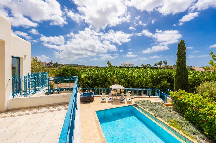 Balcony . - Villa Estia . (Photo Gallery) }}