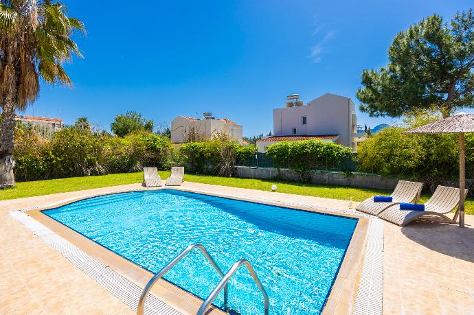 Private pool and terrace . - Villa Athena Classico . (Photo Gallery) }}