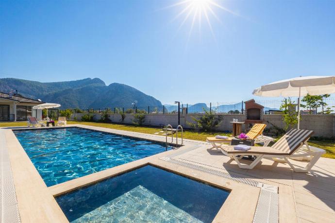 Private pool, terrace, and garden . - Villa Funda . (Photo Gallery) }}