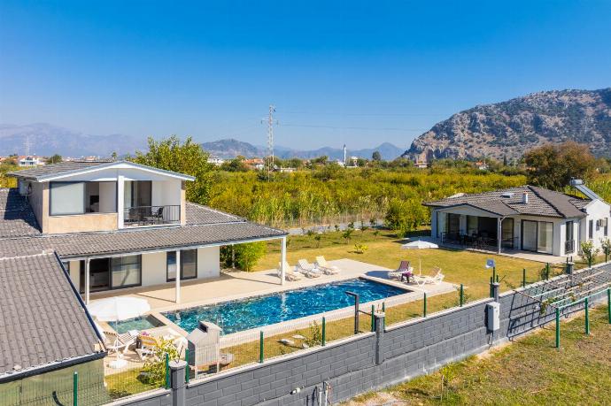 Aerial view of villa . - Villa Funda . (Photo Gallery) }}