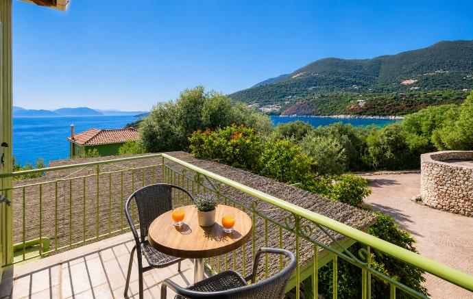 Villa Maistro, Lefkada – Balcony Sea View . - Villa Maistro . (Photo Gallery) }}
