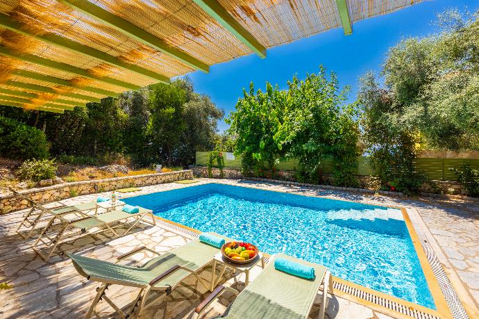 Private pool and terrace . - Villa Maistro . (Photo Gallery) }}