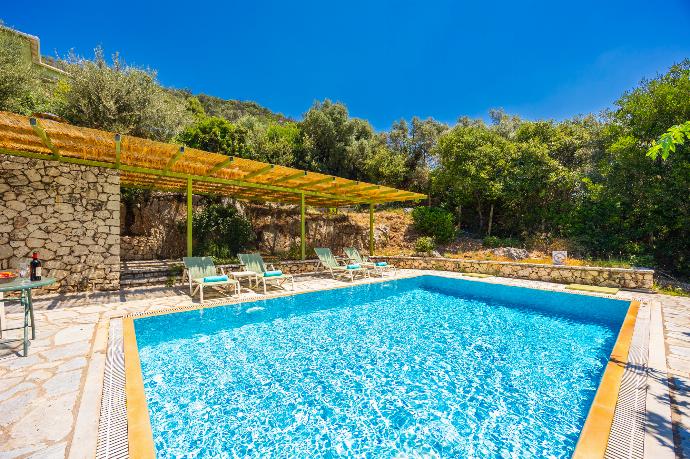 Private pool and terrace . - Villa Maistro . (Photo Gallery) }}