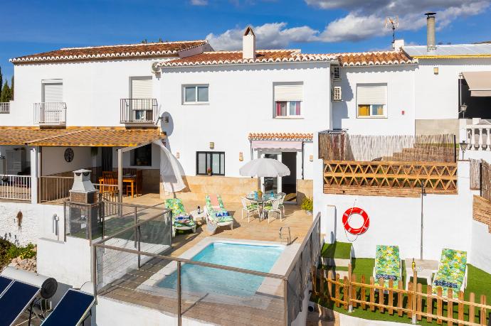 Beautiful villa with private pool and terrace with sea views . - Villa El Cortijo . (Photo Gallery) }}
