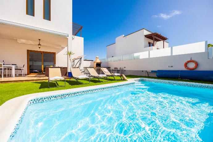 Beautiful villa with private pool and terrace . - Las Caletas . (Photo Gallery) }}