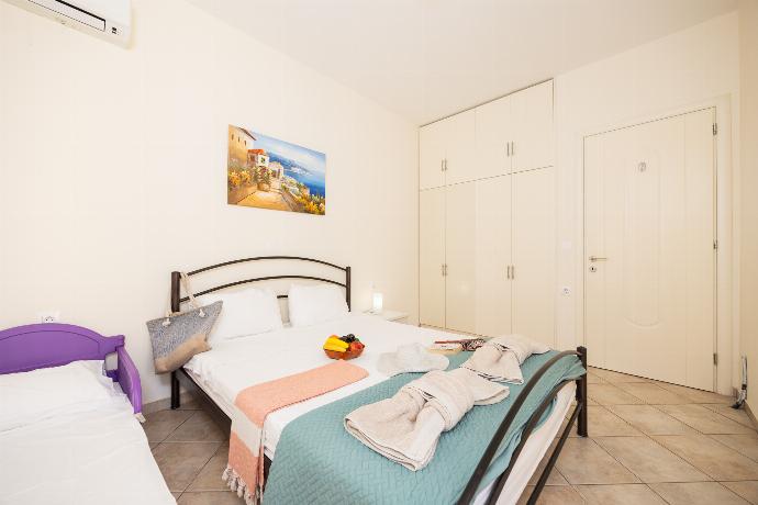 Double bedroom with A/C . - Villa Iremia . (Photo Gallery) }}