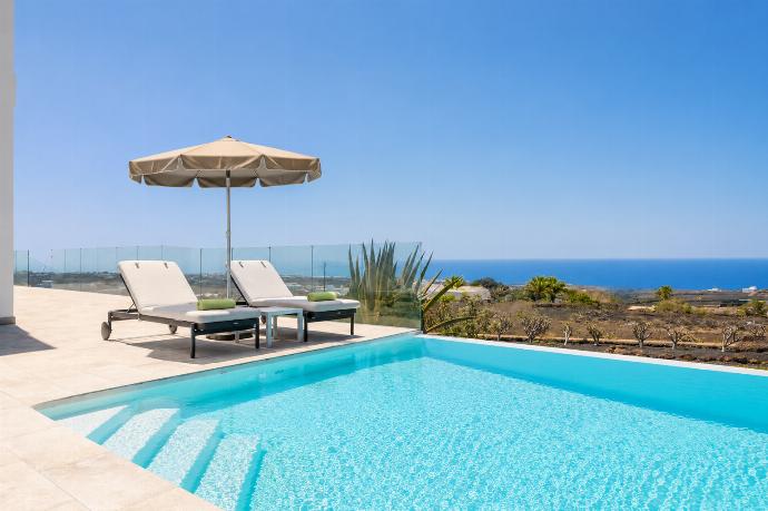 Private pool, terrace, and garden with panoramic sea views . - The View . (Photo Gallery) }}