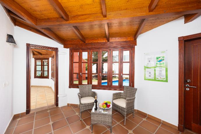 Hallway with seating area . - Villa Brisa del Mar 12 . (Photo Gallery) }}