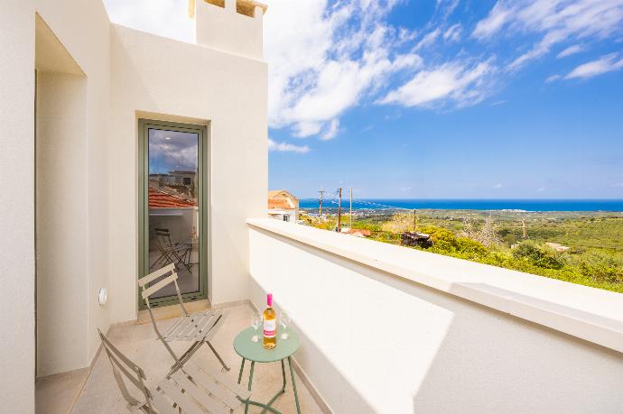 Balcony with sea views . - Villa Erofili . (Photo Gallery) }}