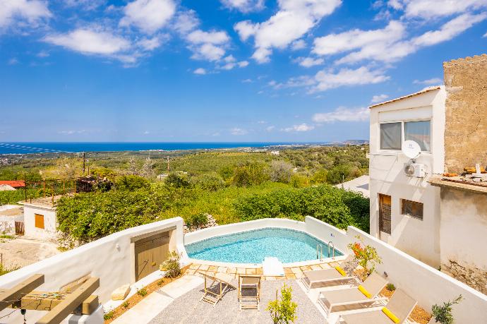 View from balcony . - Villa Erofili . (Photo Gallery) }}