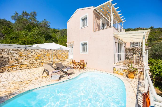 Beautiful villa with private pool and terrace with sea views . - Villa Magda Dione . (Photo Gallery) }}