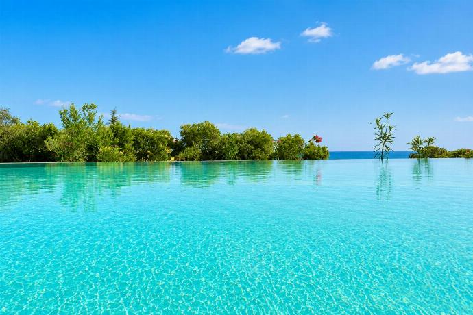 Private pool and terrace . - Villa Castor . (Photo Gallery) }}