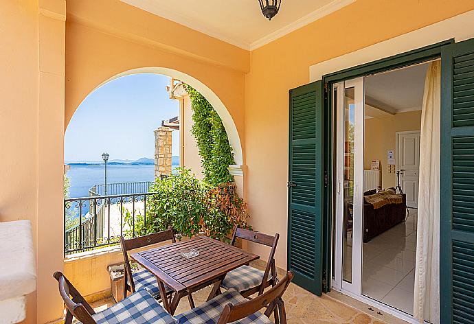 Sheltered terrace with panoramic sea views . - Villa Magda . (Photo Gallery) }}