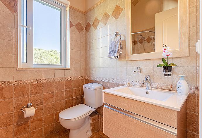 Family bathroom with shower . - Villa Belvedere Rosa . (Galería de imágenes) }}