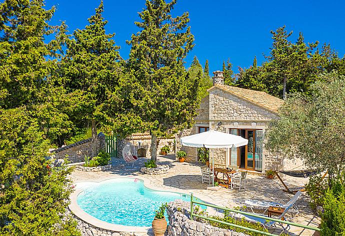 Beautiful villa with private pool and terrace with sea views . - Villa Gallini . (Galleria fotografica) }}