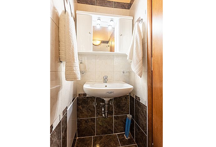 En suite bathroom with shower . - Villa Yeraki . (Photo Gallery) }}