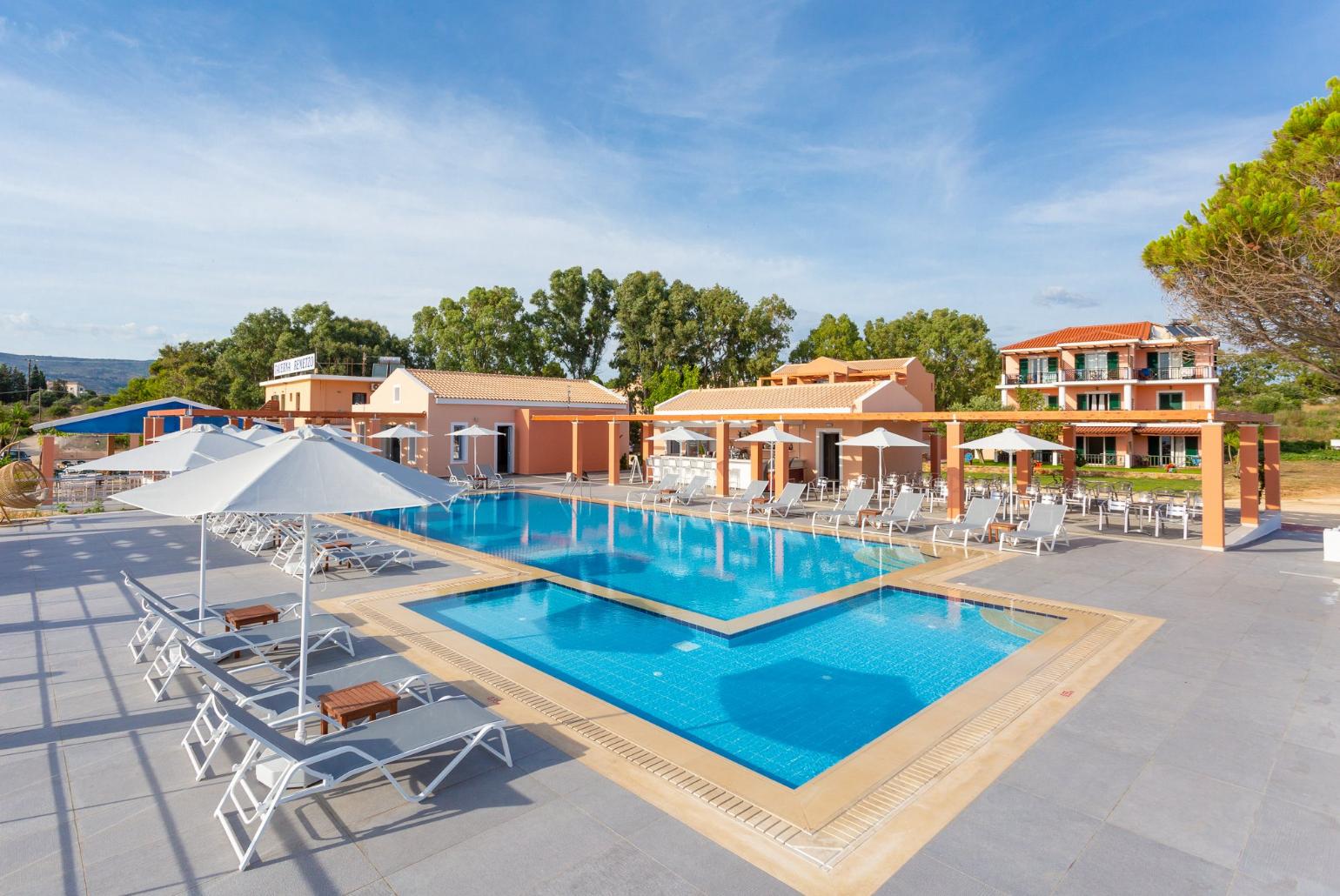 Communal pool at Remetzo village