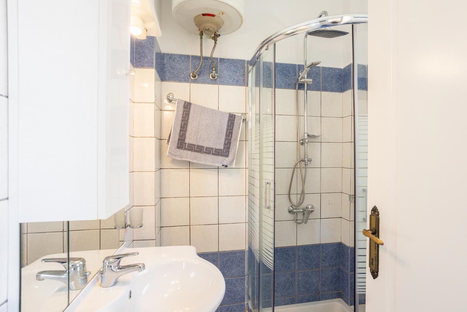 Family bathroom with shower