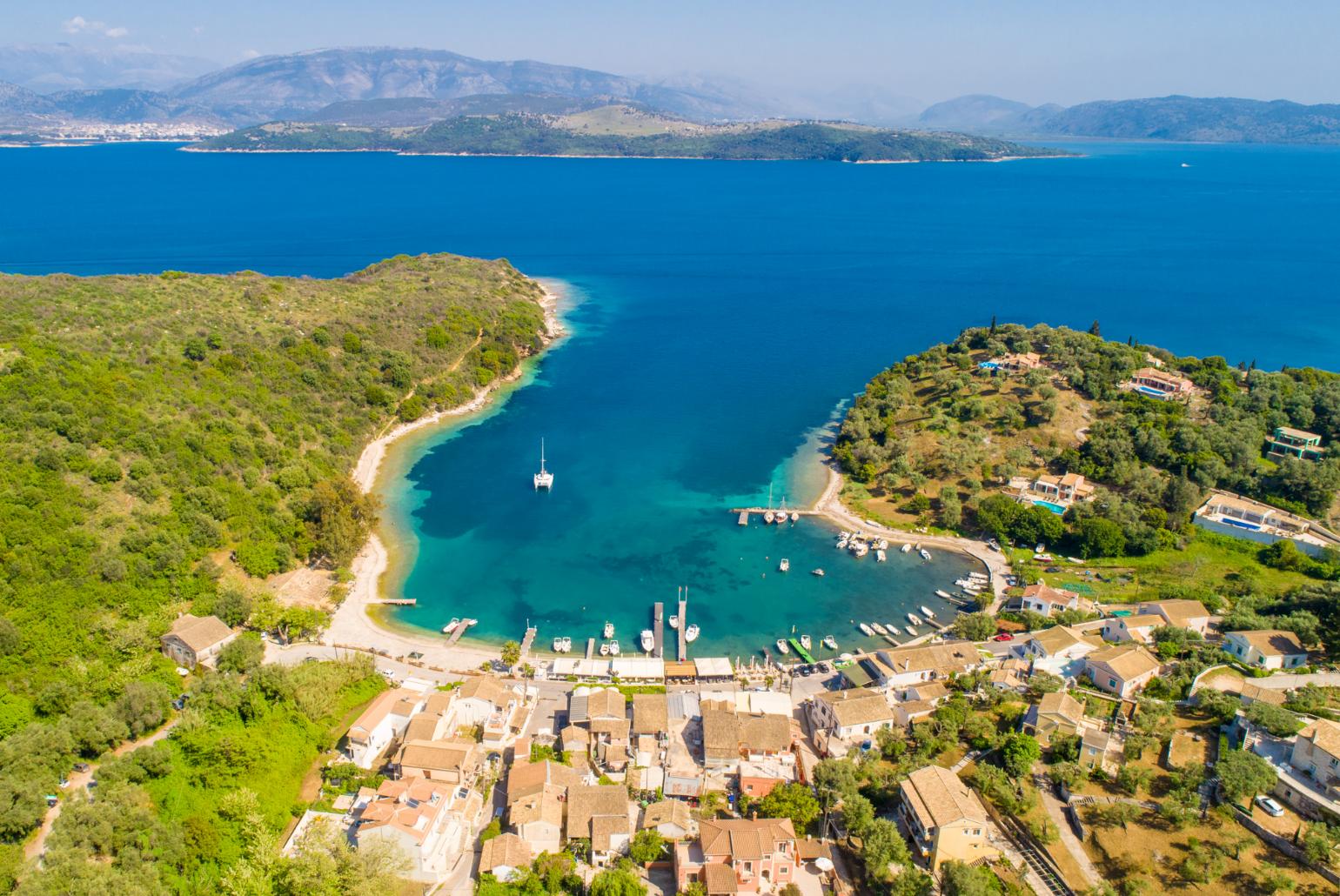 Aerial view of St. Stephanos 