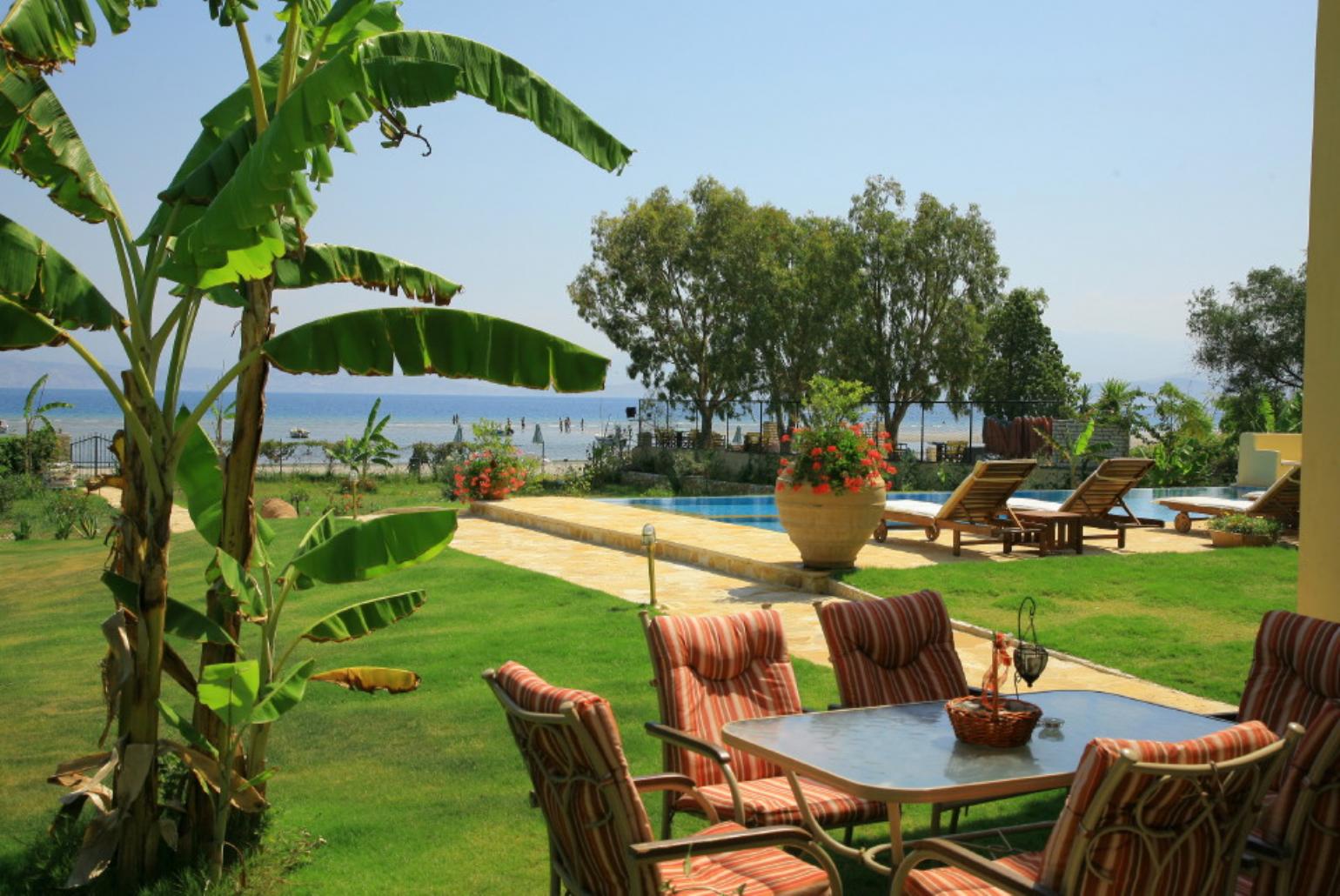 Outdoor seating area