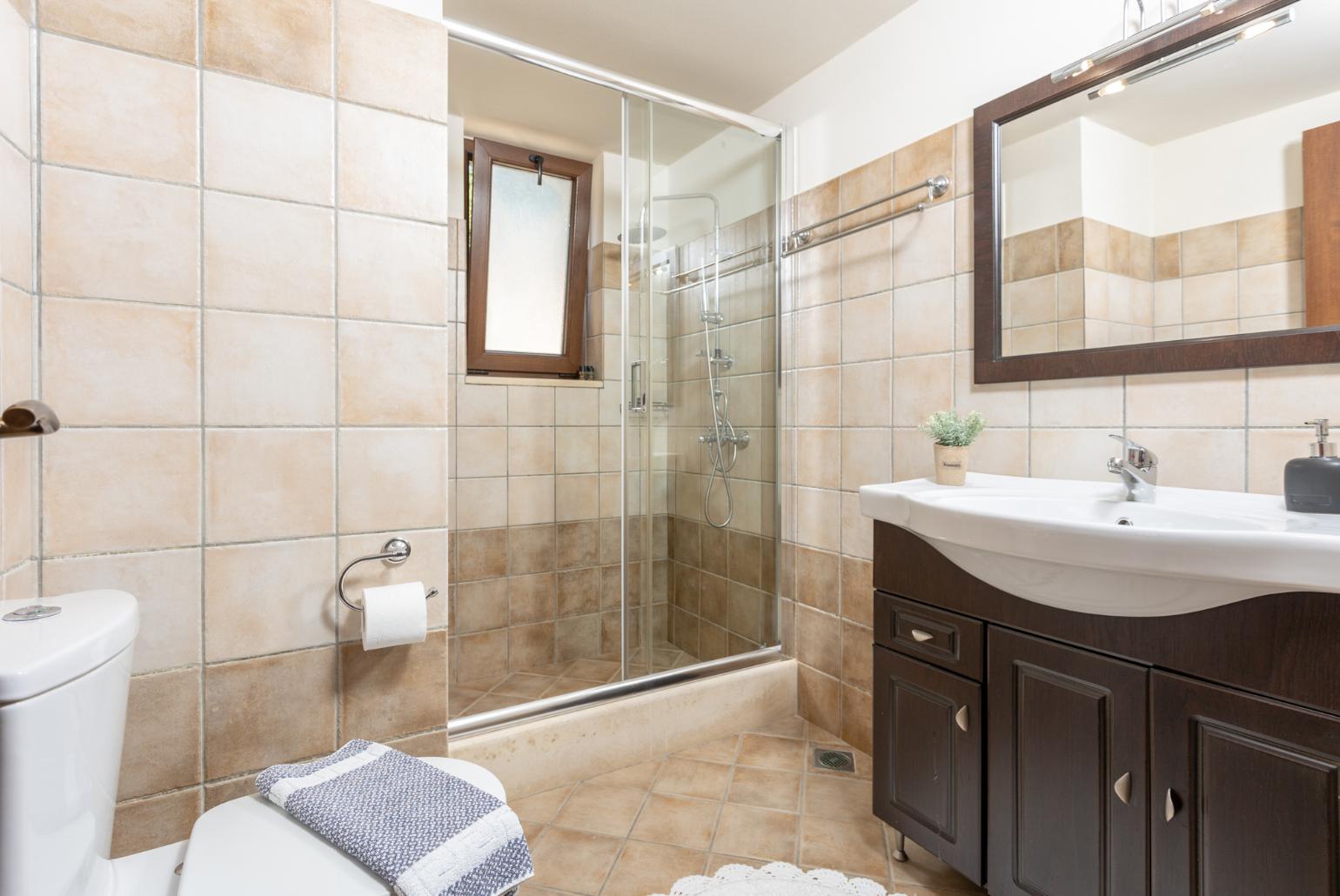 Family bathroom with shower