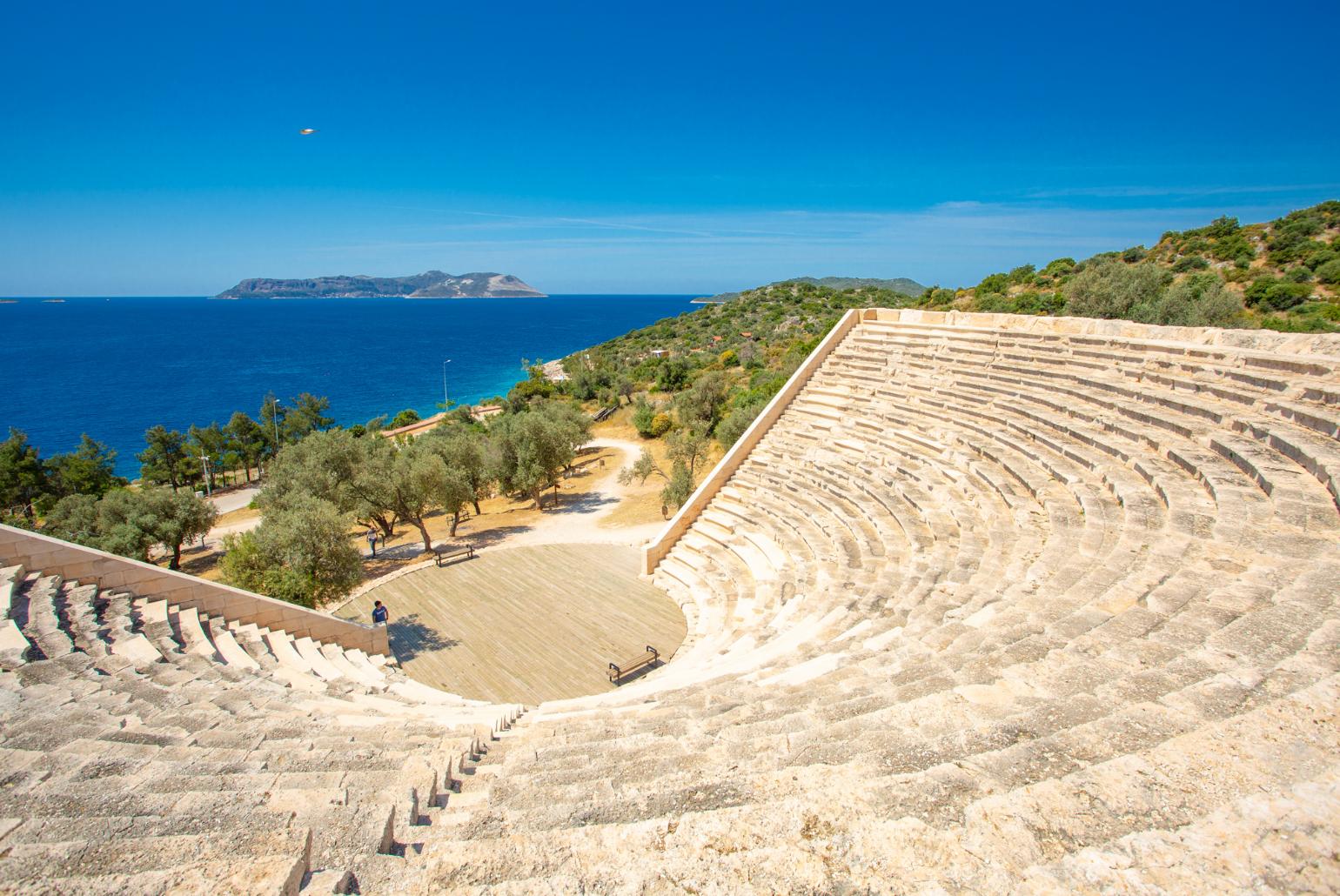 Amphitheatre on Kas peninsula