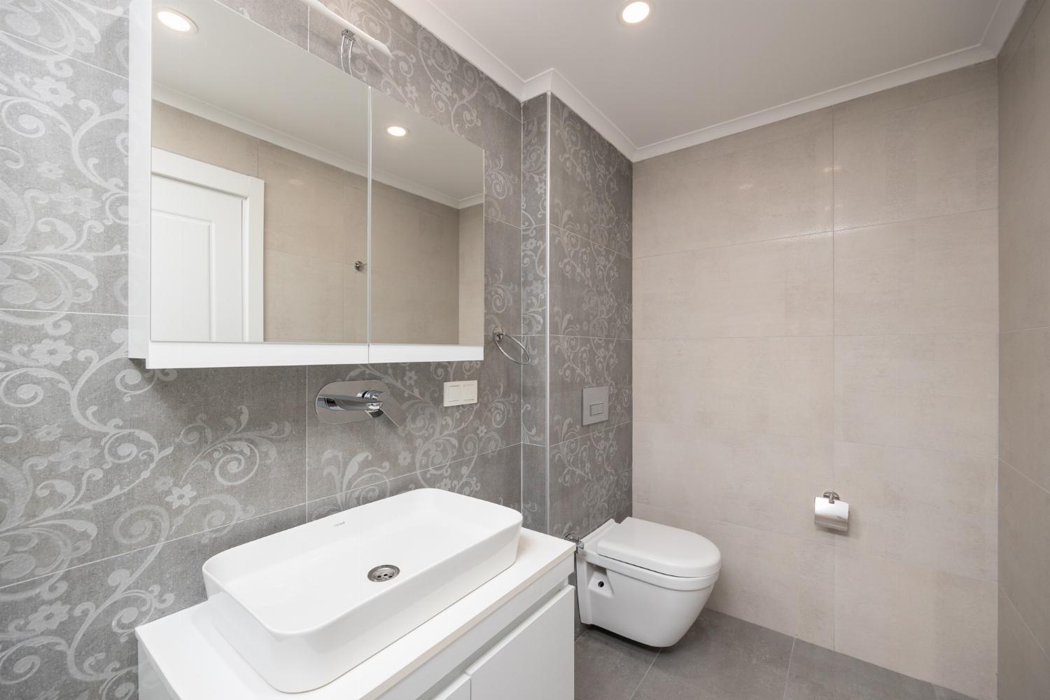 Family bathroom with shower