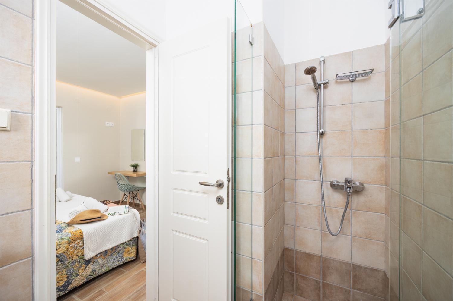 En suite bathroom with shower