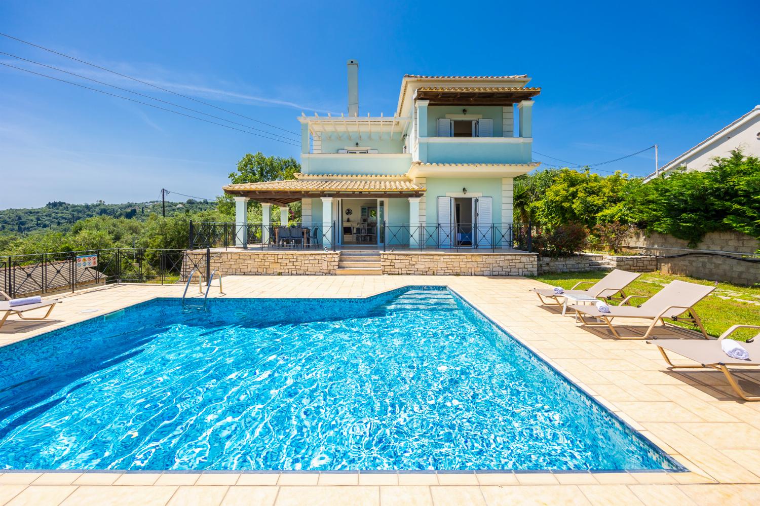 Beautiful villa with private pool and terrace with sea views