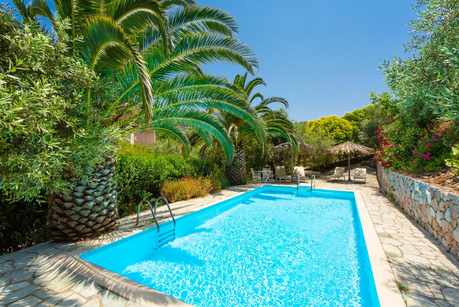 Private pool and terrace