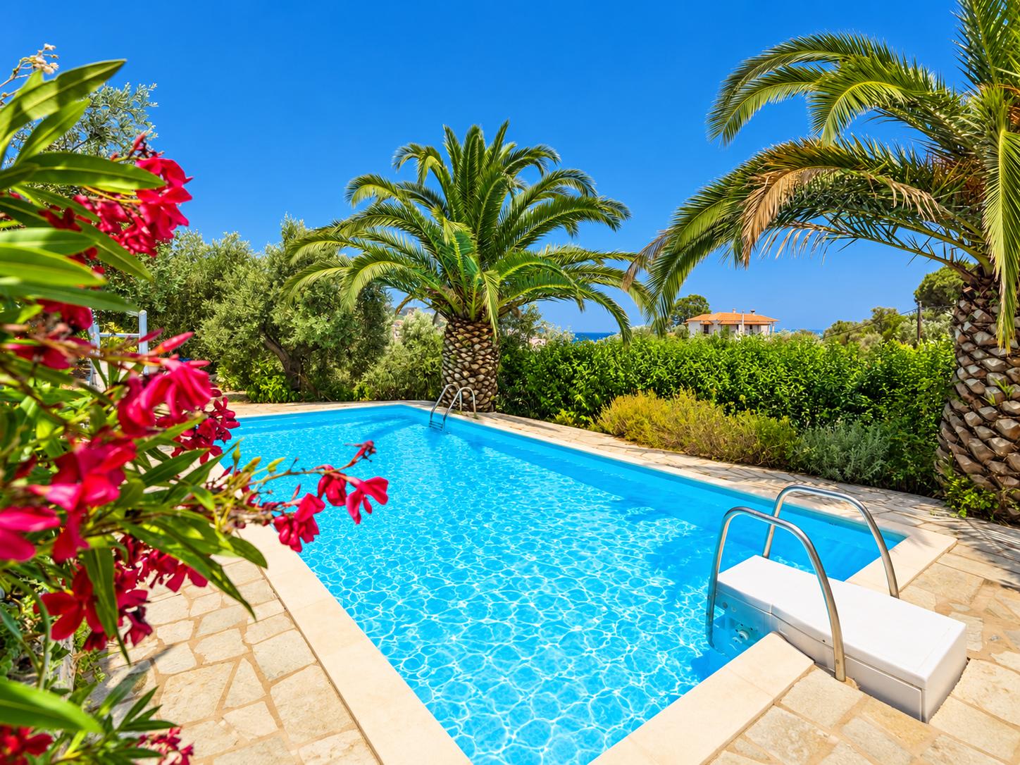 Private pool and terrace