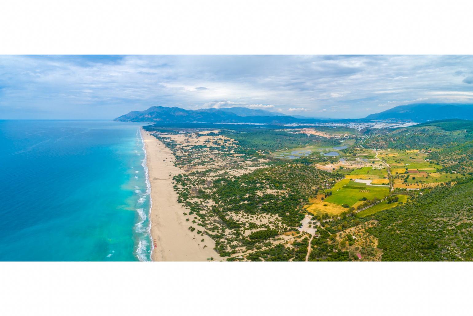 Patara Beach - the longest beach in Turkey and an excellent day-trip from Villa Arykanoos
