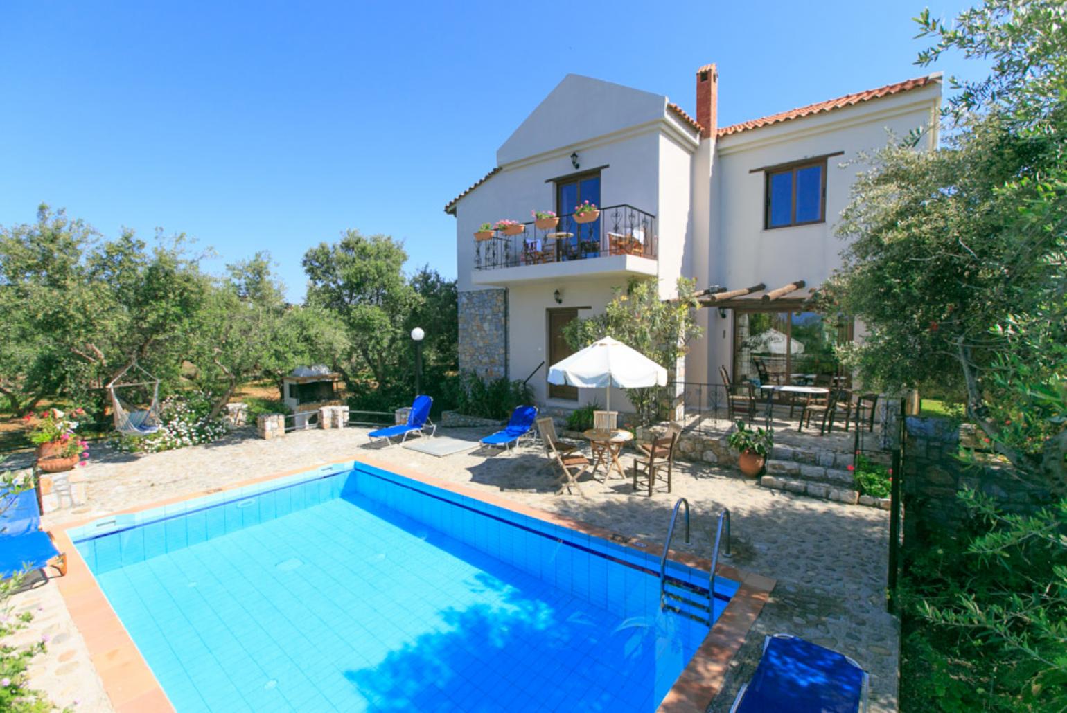 ,Private pool with terrace