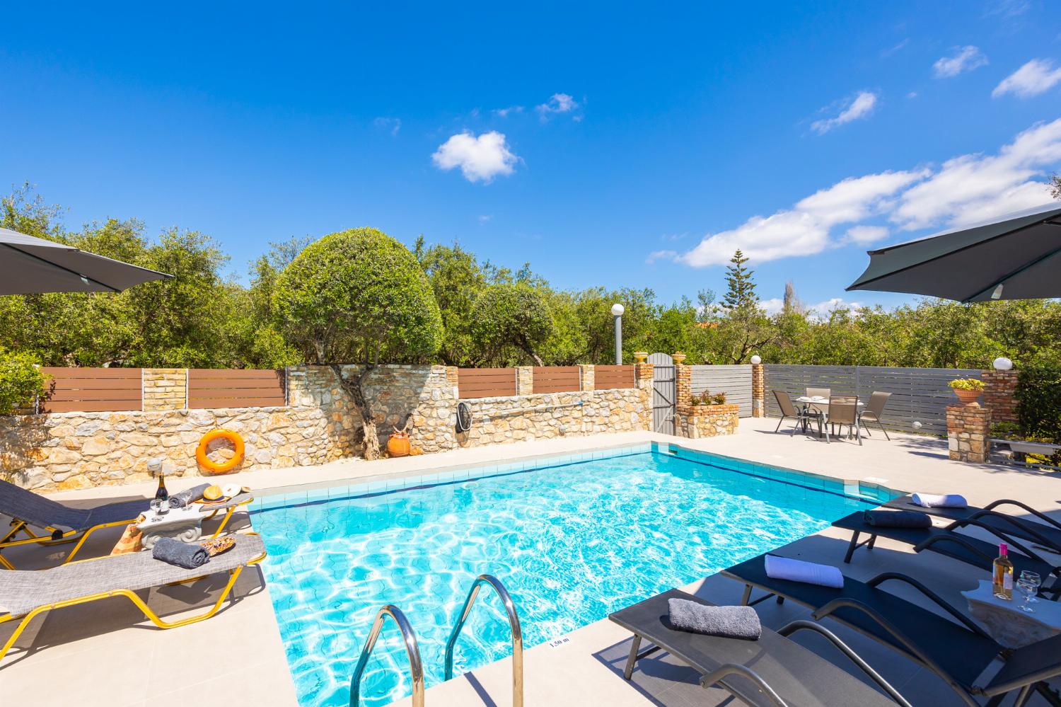 Private pool and terrace