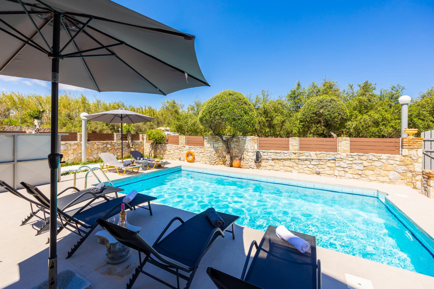 Private pool and terrace