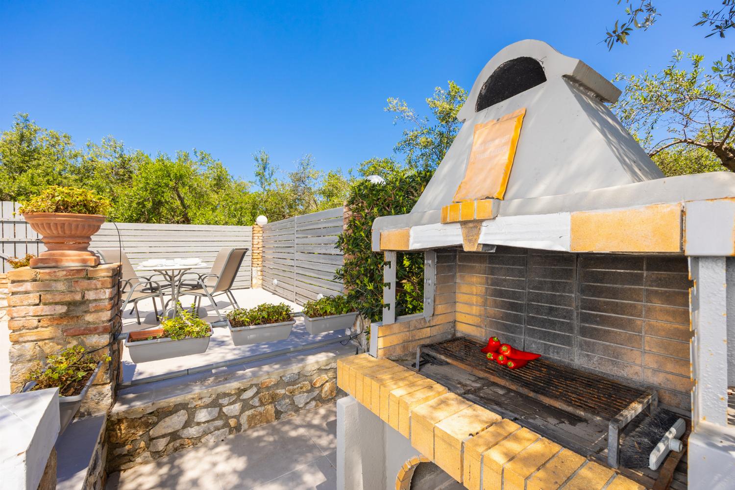 Terrace area with BBQ