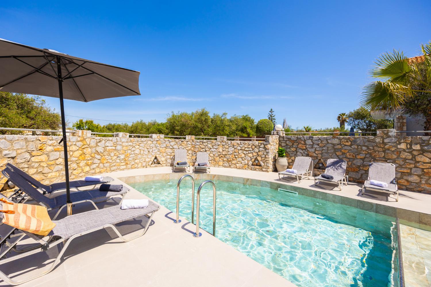 Private pool and terrace