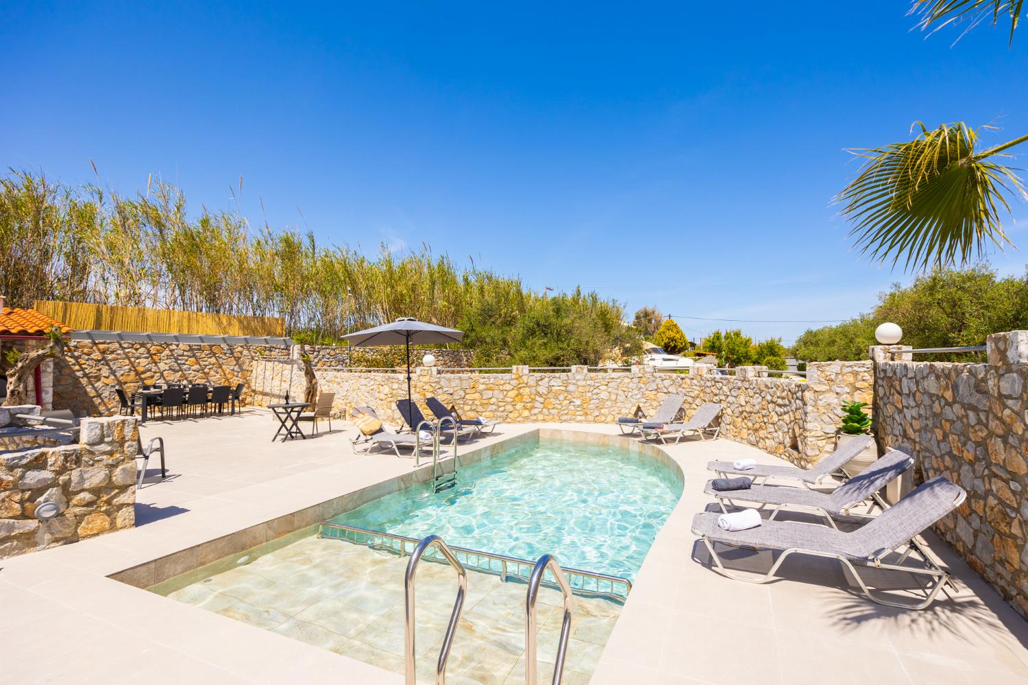 Private pool and terrace