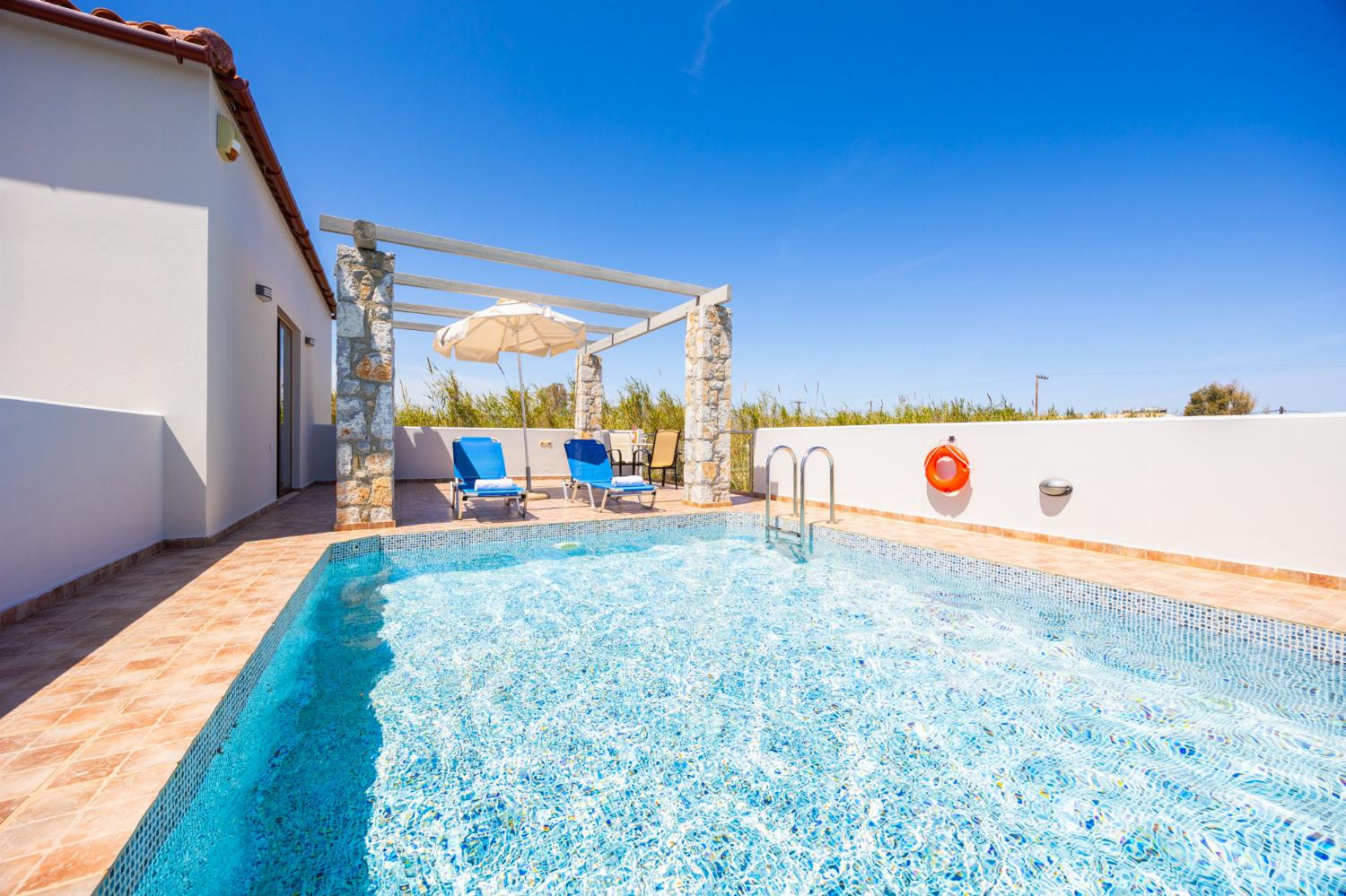 Private pool and terrace