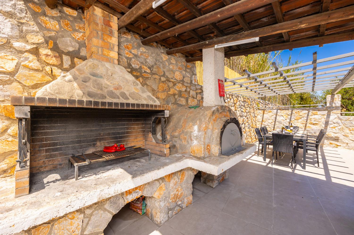 Terrace area with BBQ