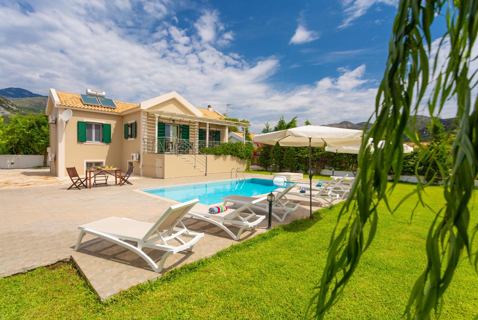 Beautiful villa with private pool and terrace