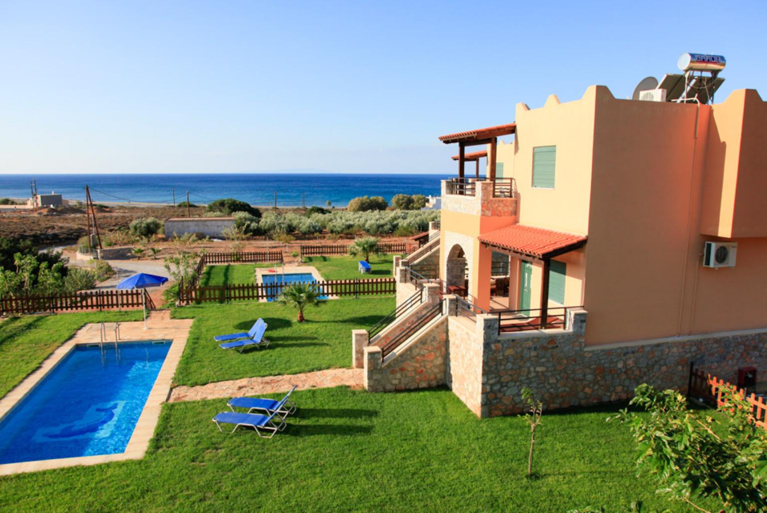 Beautiful Villa with Private Pool, Garden and Sea Views