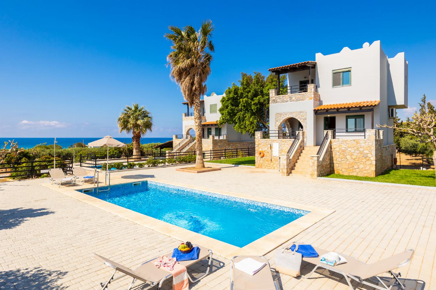 Beautiful villa with private pool and terrace with sea views