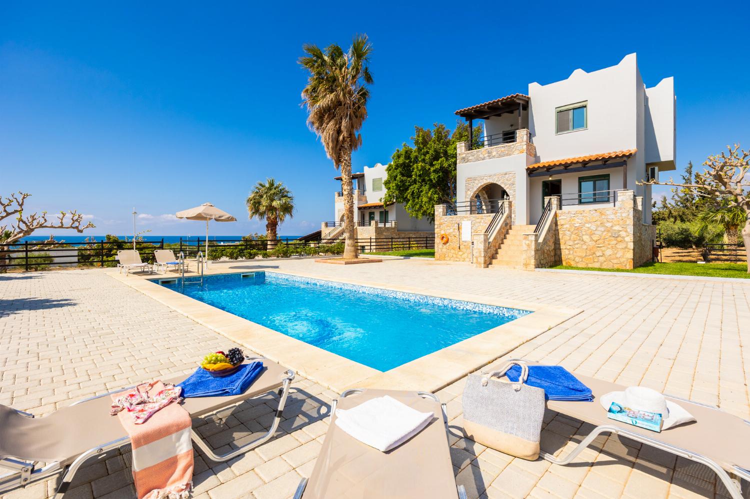 Beautiful villa with private pool and terrace with sea views
