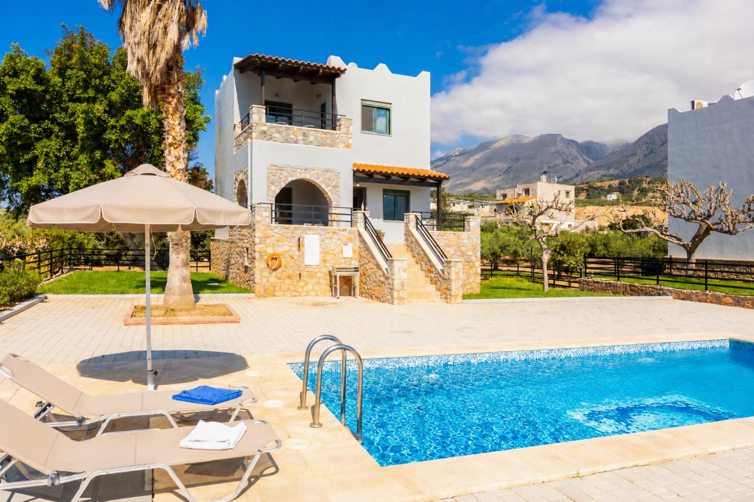 Beautiful villa with private pool and terrace with sea views