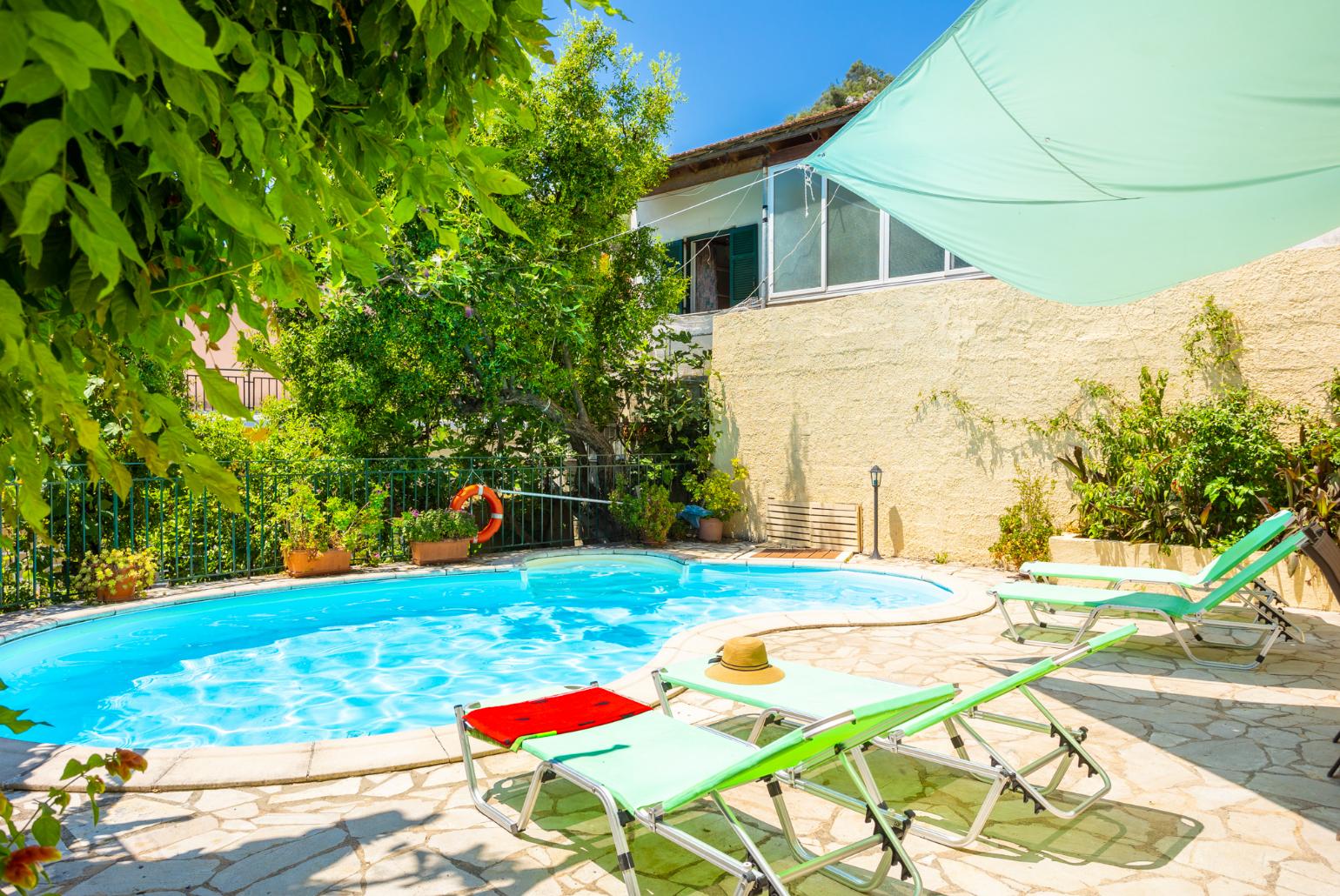 Private pool and terrace