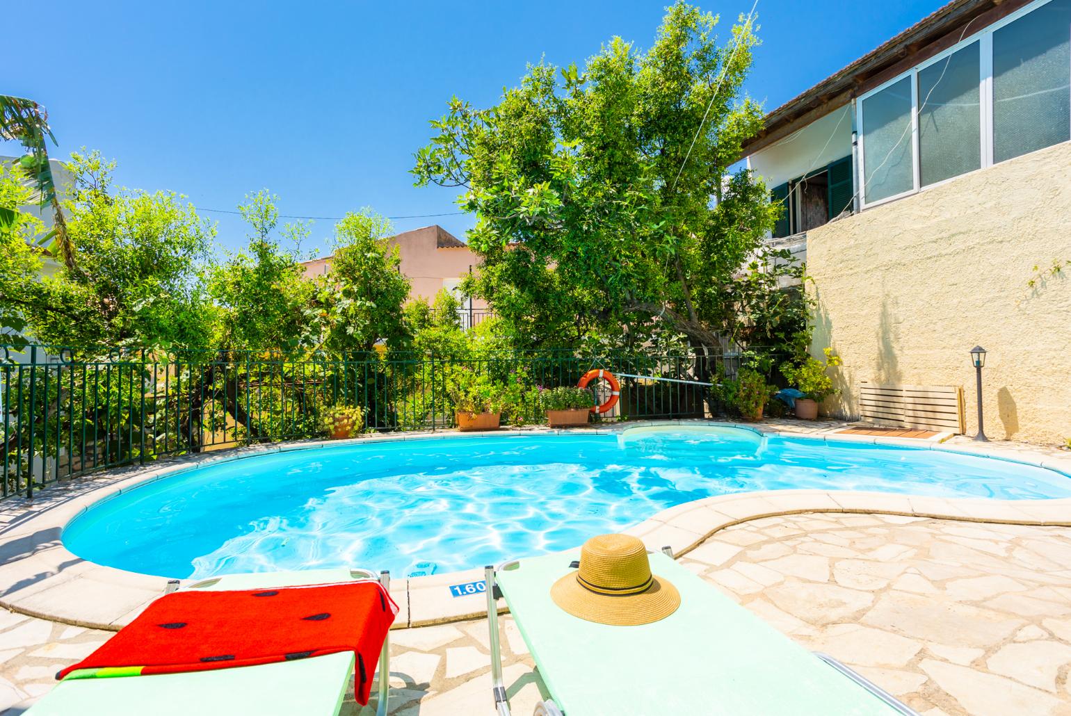 Private pool and terrace