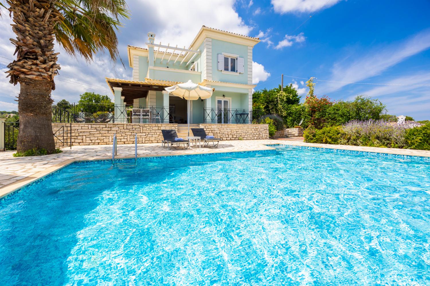 Beautiful villa with private pool and terrace with sea views